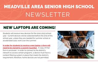 Meadville High School Newsletter